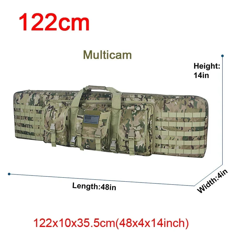 Tactical Doppel-Gewehrtasche – MOLLE-Gewehrkoffer