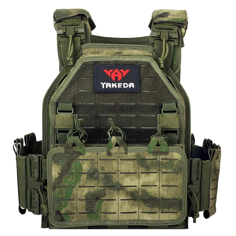 MC Camo Tactical Combat Weste – verstellbarer Plate Carrier