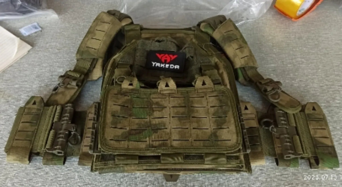 MC Camo Tactical Combat Weste – verstellbarer Plate Carrier