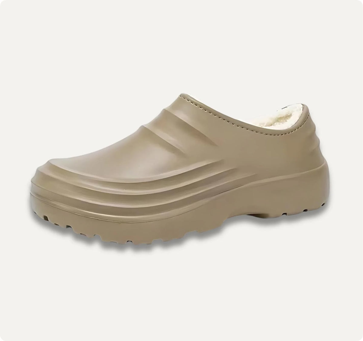 Kuschelige Comfort-Clogs mit rutschfester Sohle