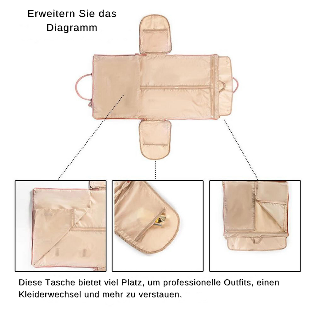 Clinbands | Stilvolle Faltbare Reisetasche