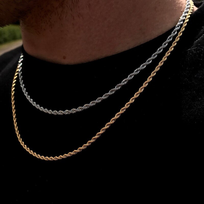 Clinbands Stilvolle Herren-Halskette mit Kette