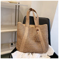 Clinbands | Sommertasche Aus Stroh mit Lässigem Design
