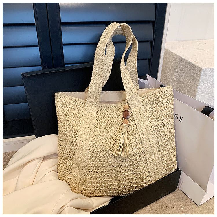 Clinbands | Sommertasche Aus Stroh mit Lässigem Design