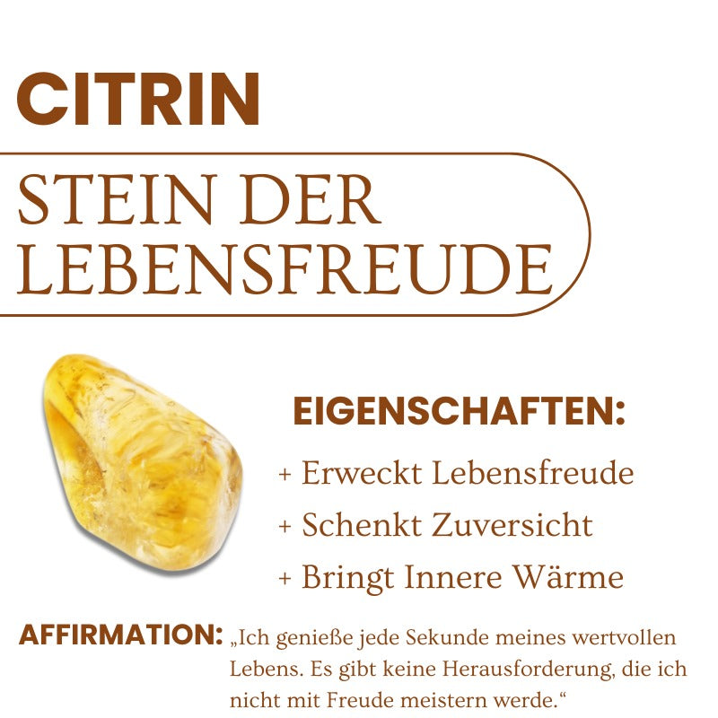 Citrin Armband - Naturband