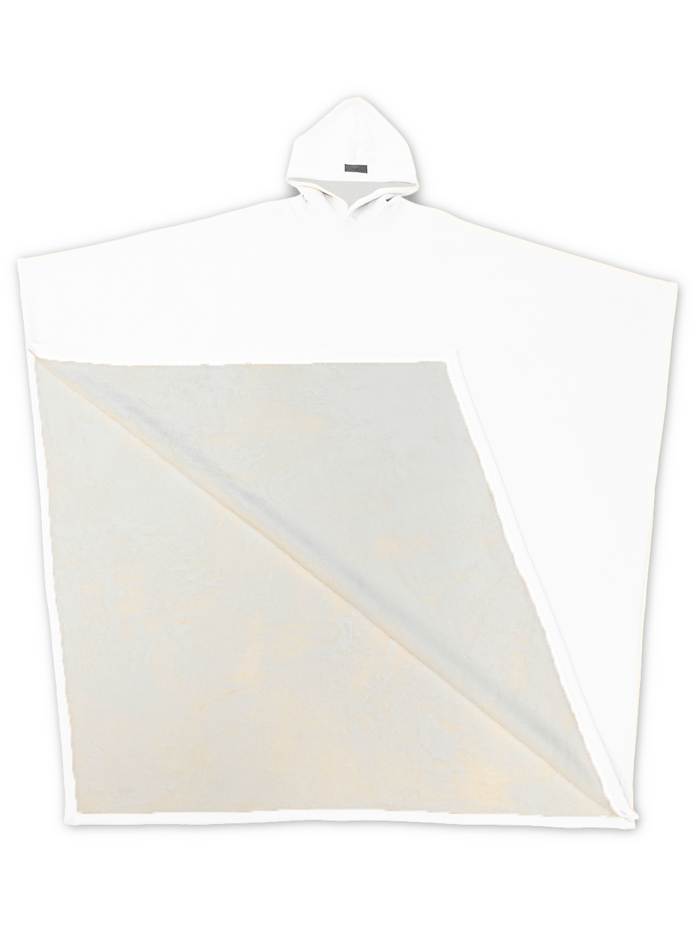 Gewichteter Cape-Hoodie