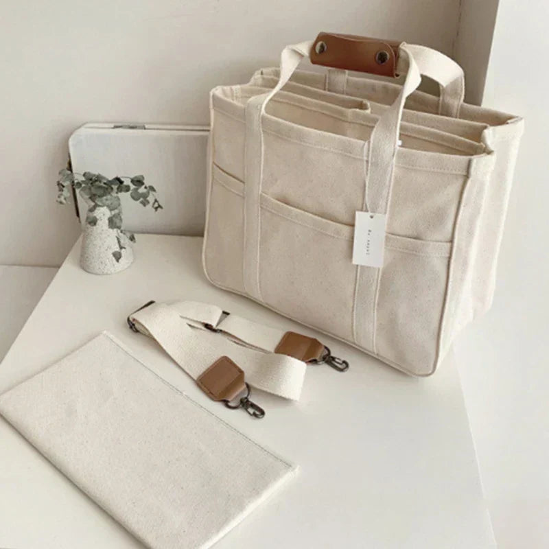Clinbands - Canvas-Tasche mit Mehrfachfächern