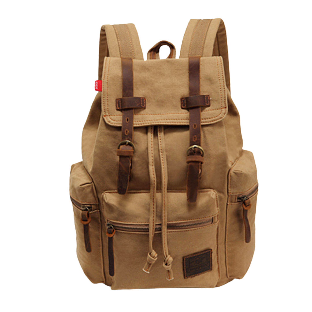 Rovwick Vintage-Stil Kordelzug-Rucksack