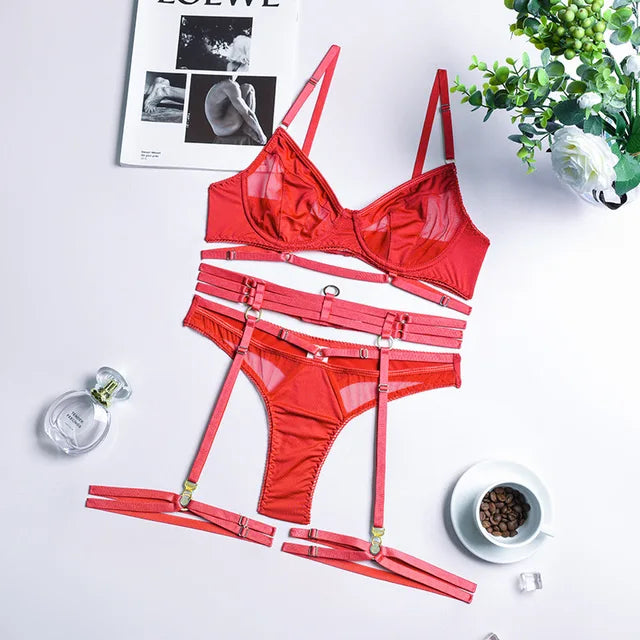 Clinbands | 3-teilige französische Unterwäsche Set