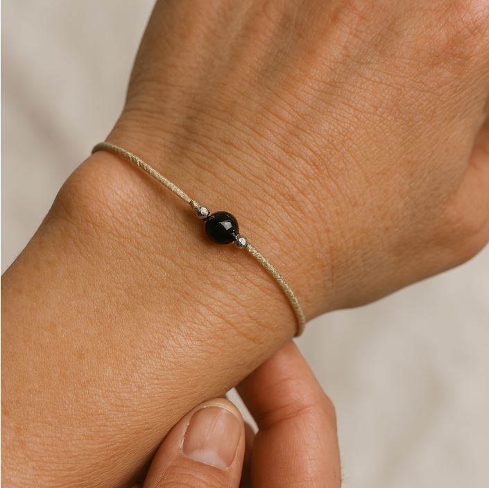 Obsidian Armband - Naturband