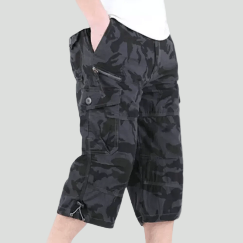 Leichte, locker geschnittene Cargoshorts – Multitaschen-Outdoor-Kleidung