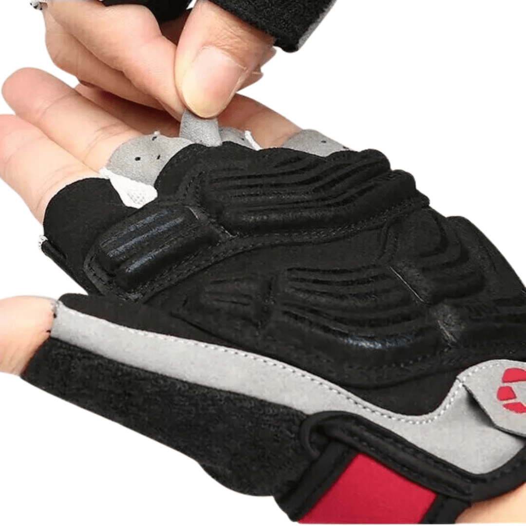Atmungsaktive Radhandschuhe – Gel-Grip mit Reflexstreifen