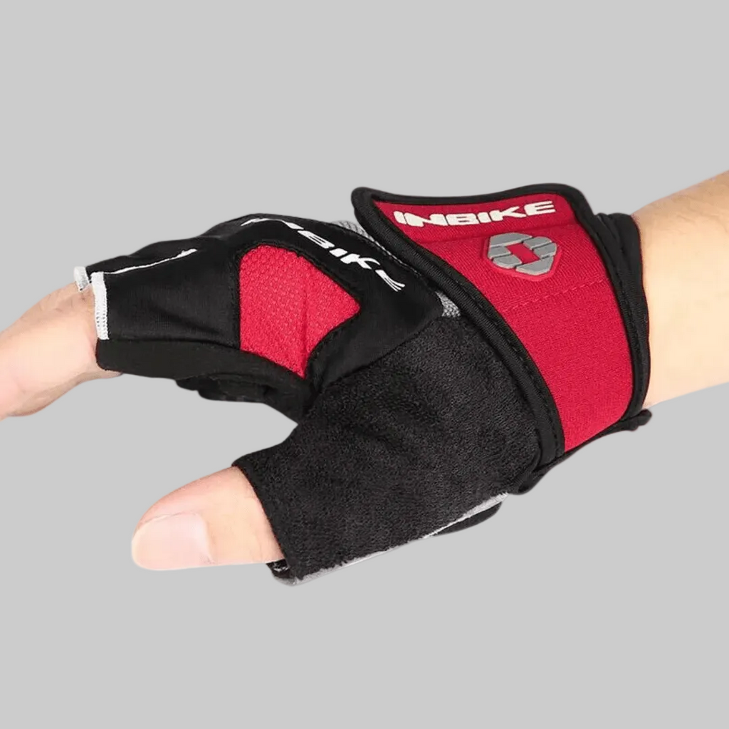 Atmungsaktive Radhandschuhe – Gel-Grip mit Reflexstreifen