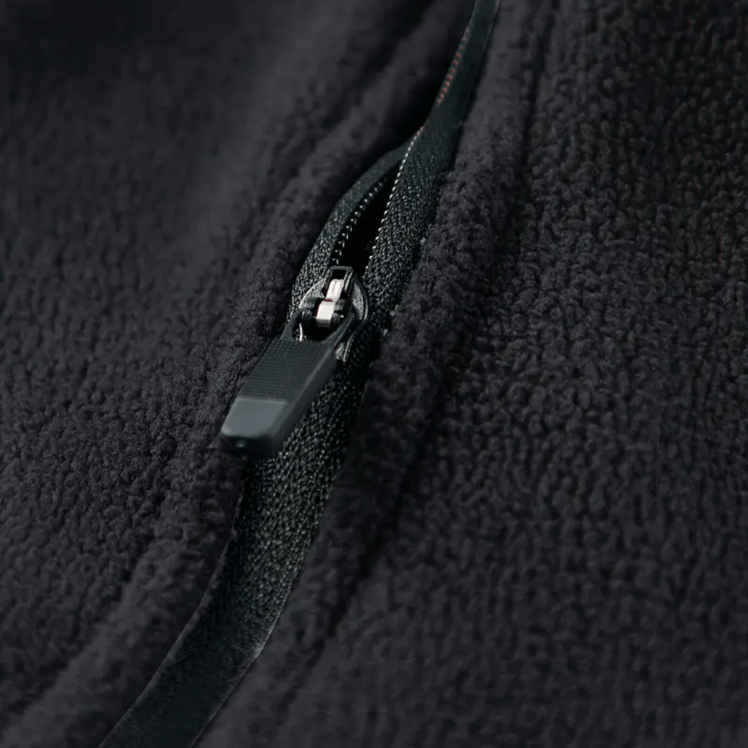 Herren Quarter-Zip Thermo-Fleece – atmungsaktiver Midlayer