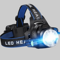 Wiederaufladbare LED-Stirnlampe – wasserdicht