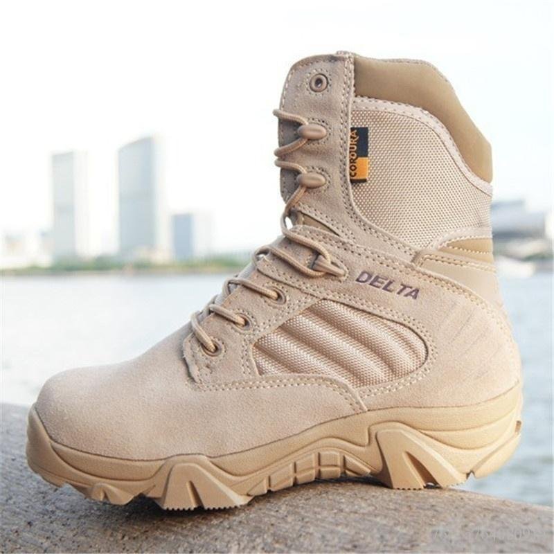 Herren leichte, wasserdichte Tactical-Wanderstiefel – Profilsohle