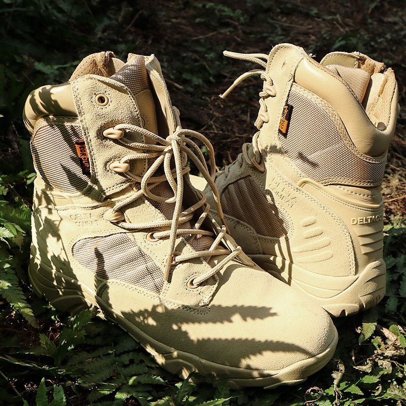 Herren leichte, wasserdichte Tactical-Wanderstiefel – Profilsohle