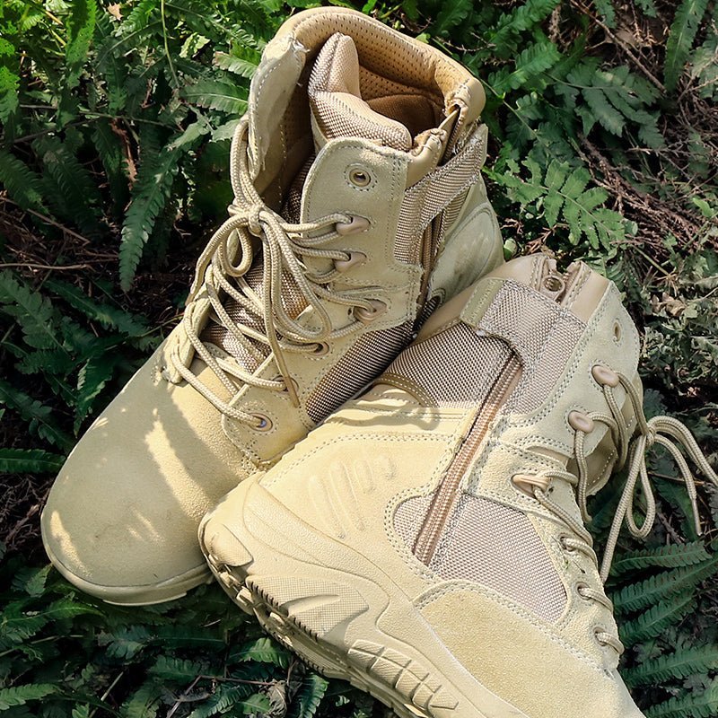 Herren leichte, wasserdichte Tactical-Wanderstiefel – Profilsohle