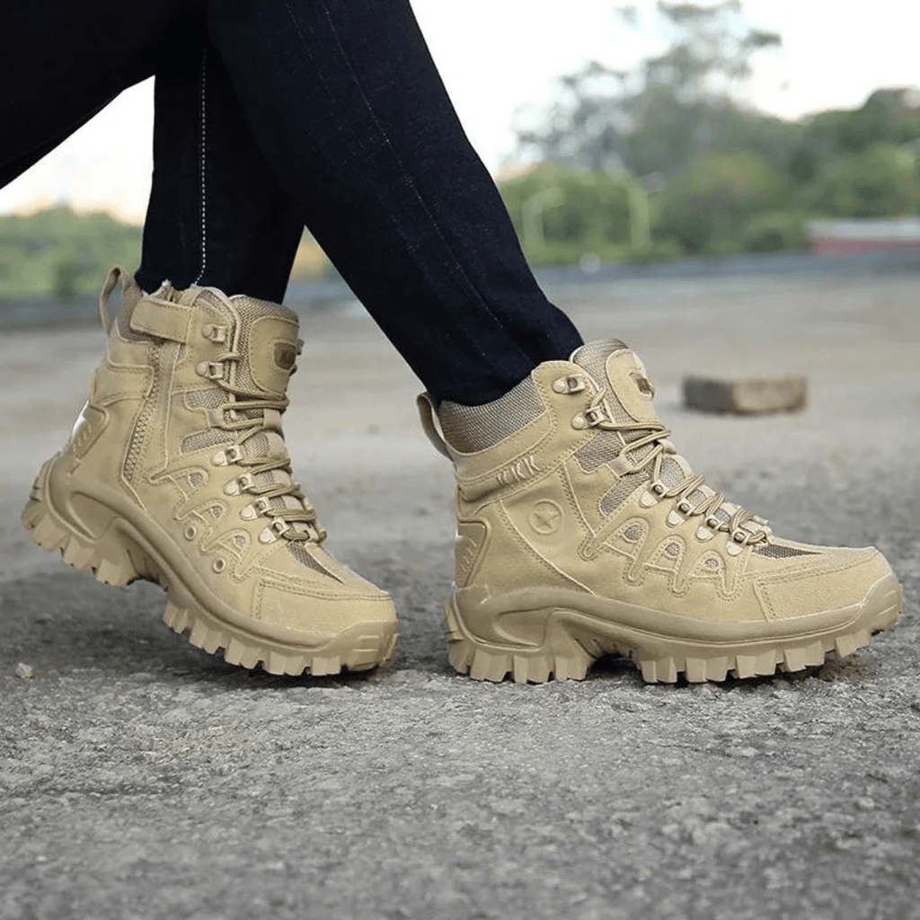 Leichte wasserdichte Outdoor-Stiefel – strapazierfähiger Grip