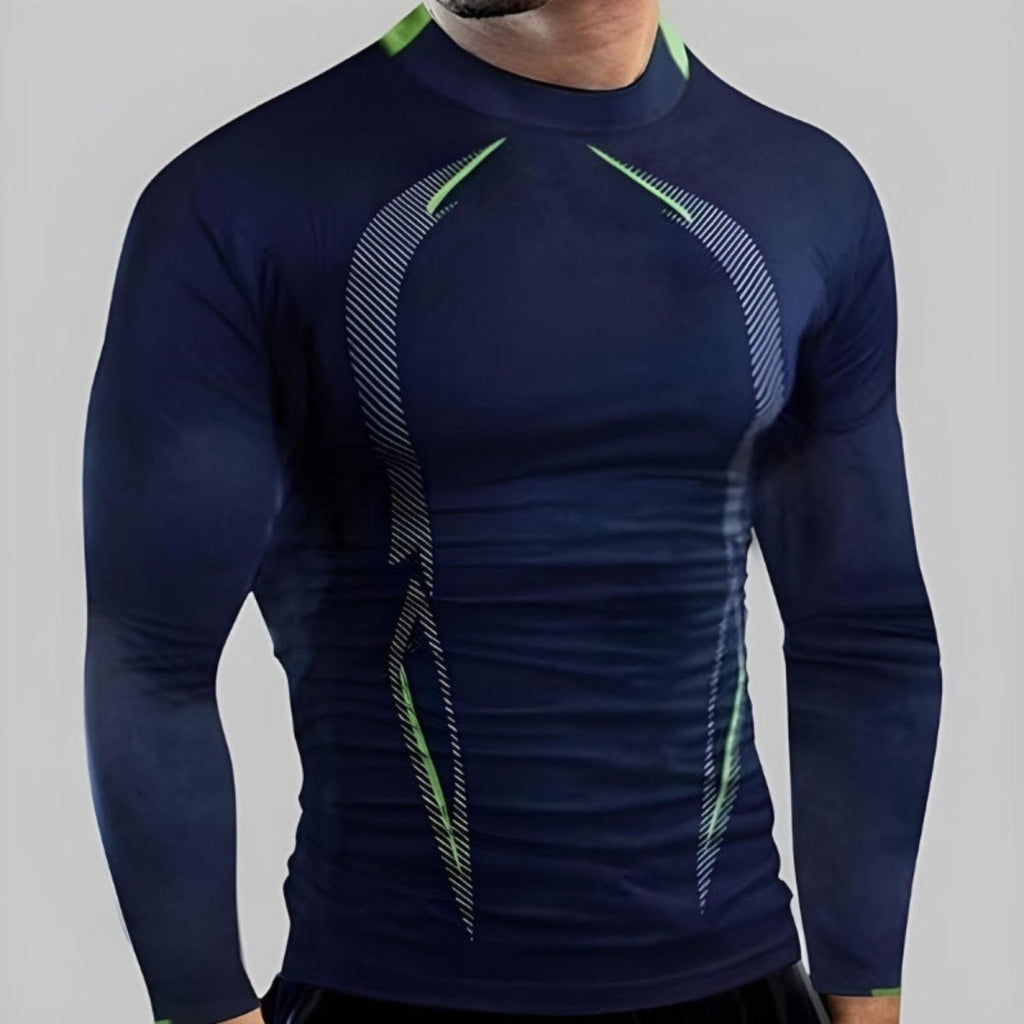 Herren atmungsaktives langärmliges Outdoor-Shirt – leichte Trail-Schicht