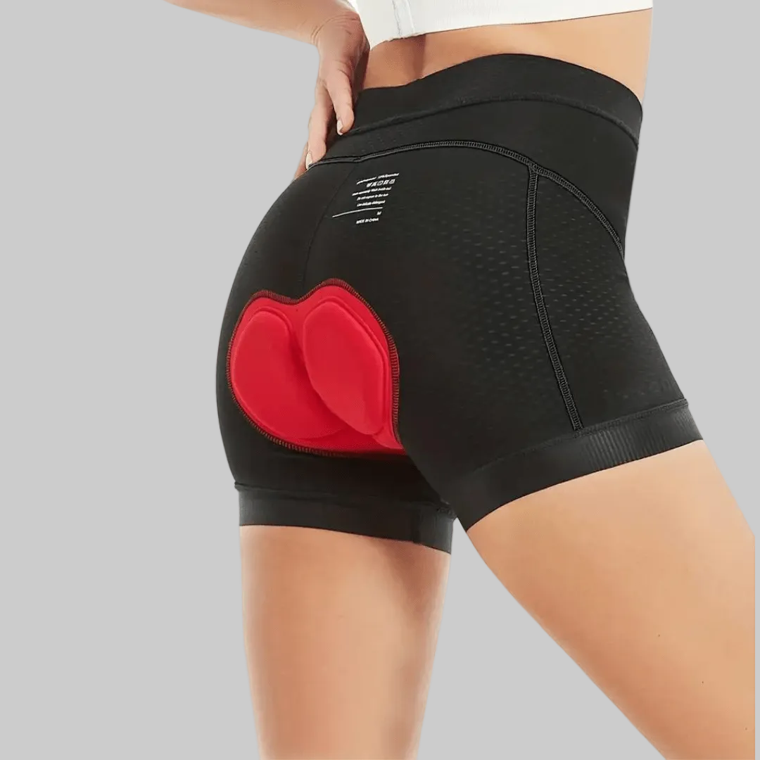 Damen atmungsaktive Rad-Unterhose – Gel-gepolstert, stützender Sitz