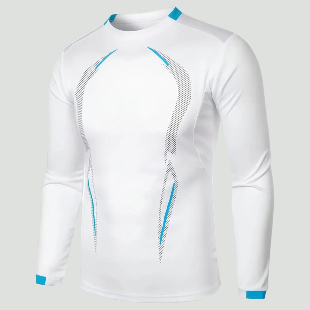 Herren atmungsaktives langärmliges Outdoor-Shirt – leichte Trail-Schicht