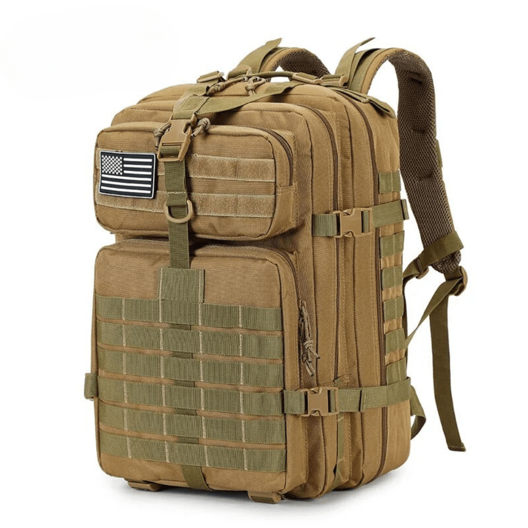Wasserdichter 50-Liter-Tactical-Rucksack für Reise und Outdoor