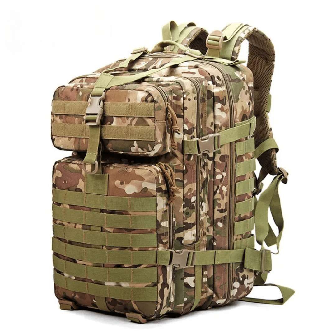 Wasserdichter 50-Liter-Tactical-Rucksack für Reise und Outdoor
