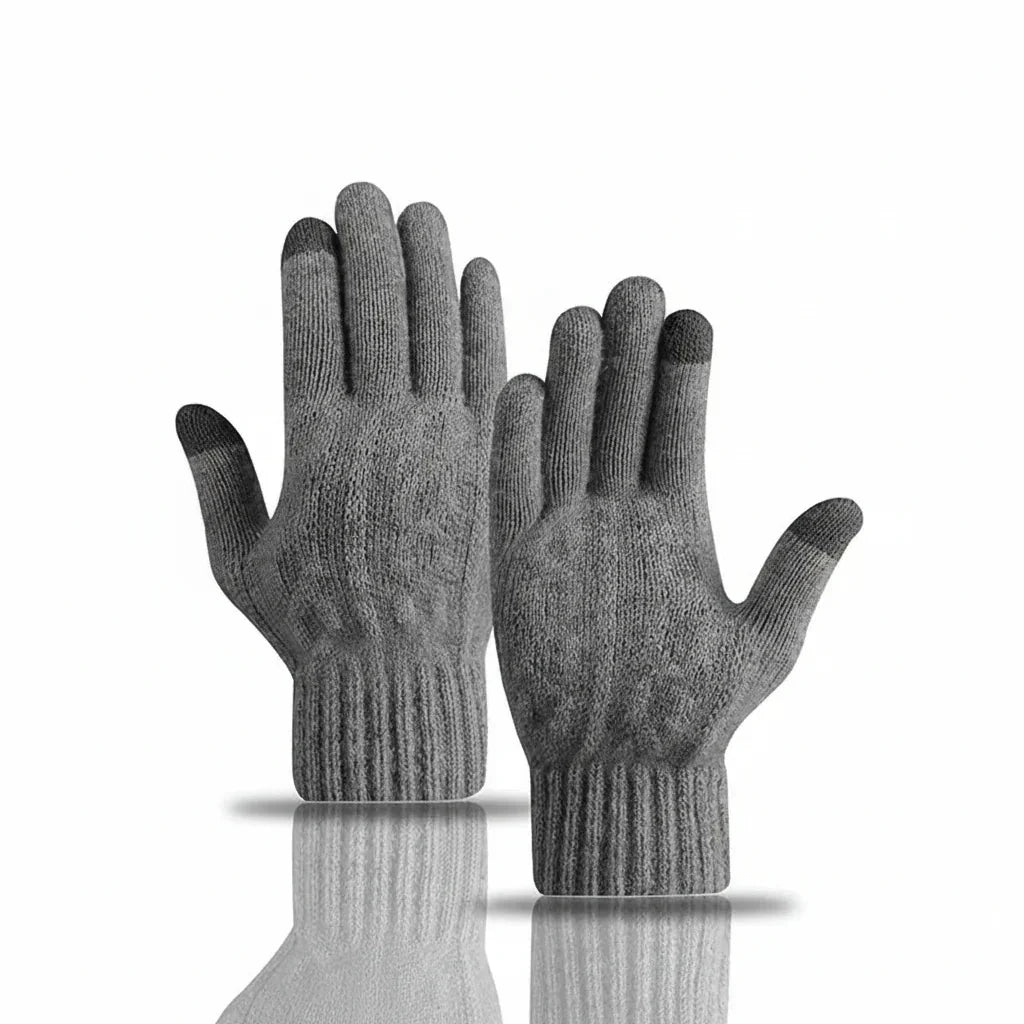 Winter-Touchscreen-Handschuhe mit dickem Velourfutter