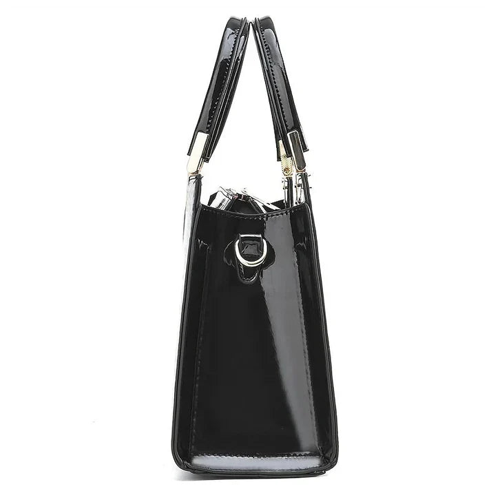 Clinbands | Frauen glänzende handtasche