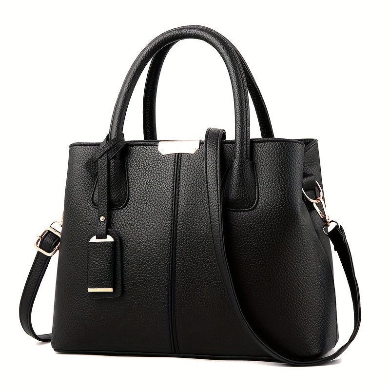 Clinbands – Schicke All Season Geräumige PU Handtasche für Frauen