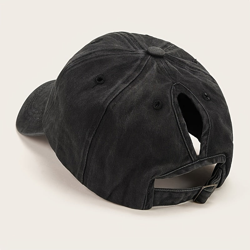 Clinbands | Pferdeschwanz Baseballcap mit Atmungsaktivem Komfort und Uv Schutz