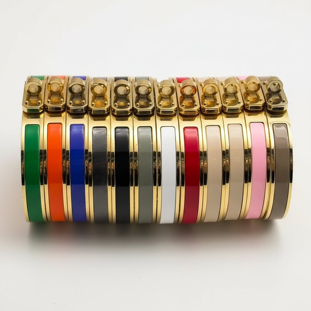 Colour Luxe Armband | Titanstahl