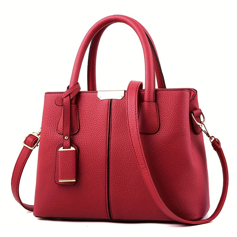 Clinbands – Schicke All Season Geräumige PU Handtasche für Frauen