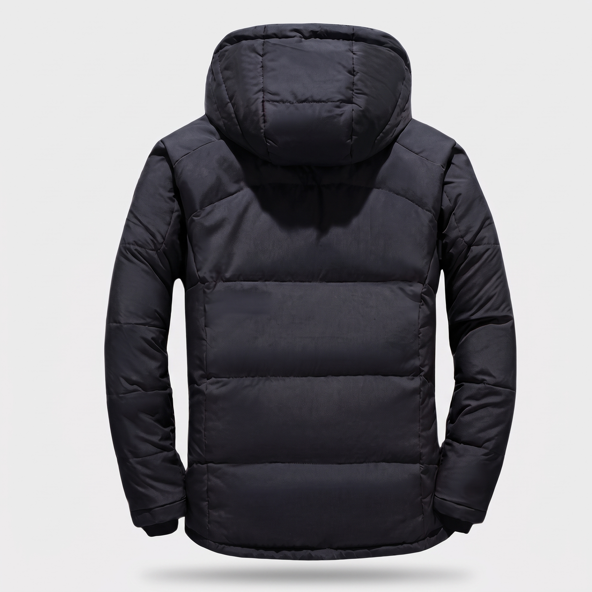 Herren Steppjacke mit 7 Taschen – Daunenjacke mit Kapuze für den Winter