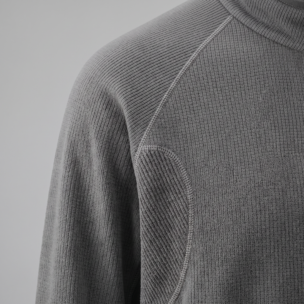 Herren Fleecejacke mit halbem Reißverschluss