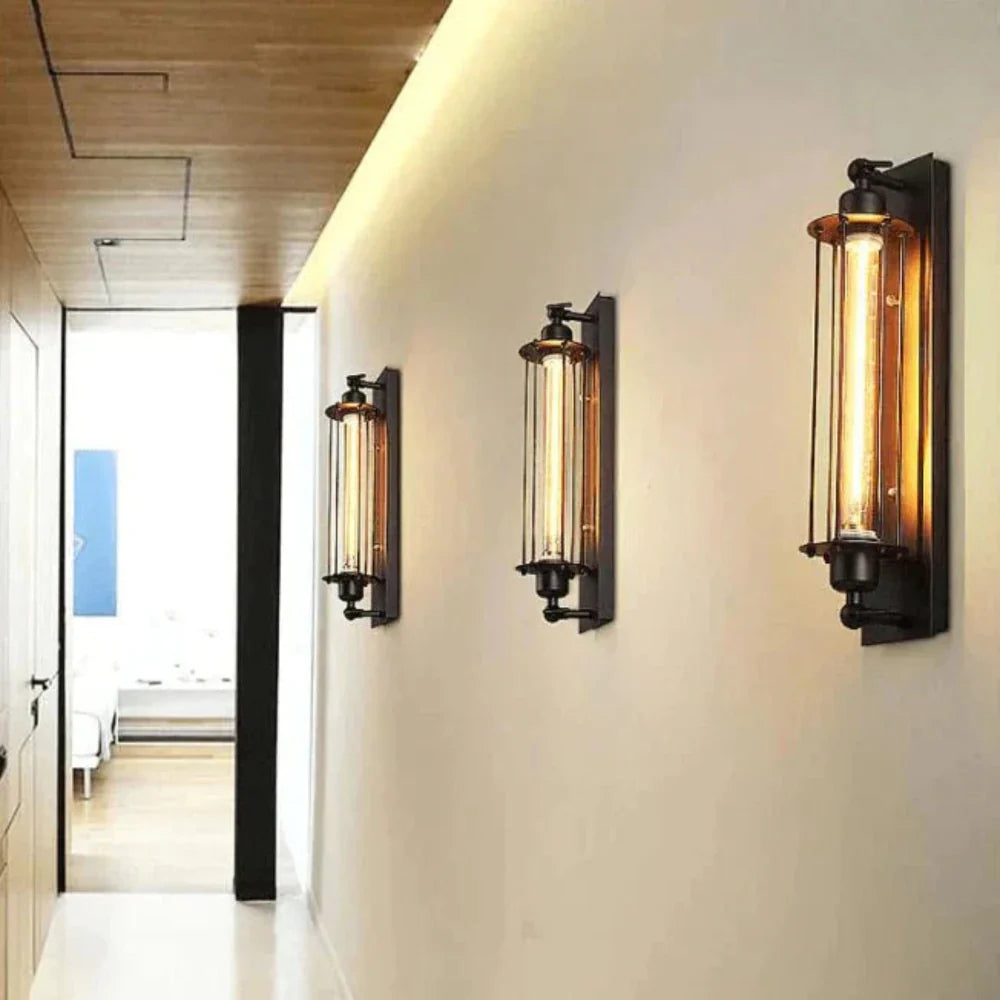 Vintage-Wand montiert LED leuchte - zeitloses Design mit elegantem Touch