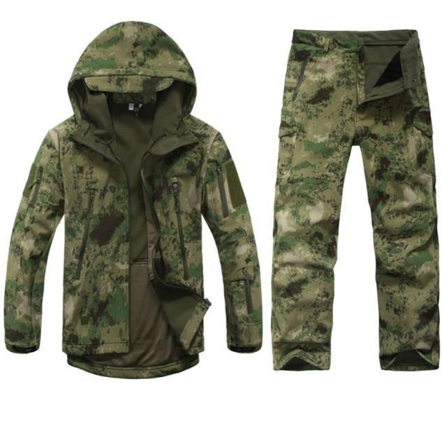 Wasserdichtes Tactical-Jacken- und Hosen-Set