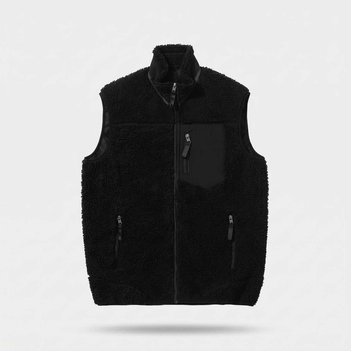 Herren Sherpa-Fleeceweste – isolierter Bodywarmer