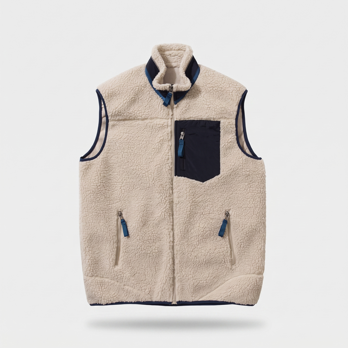 Herren Sherpa-Fleeceweste – isolierter Bodywarmer