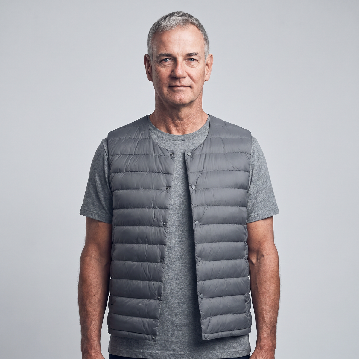 Herren Weste leicht – daunengefüllter Bodywarmer
