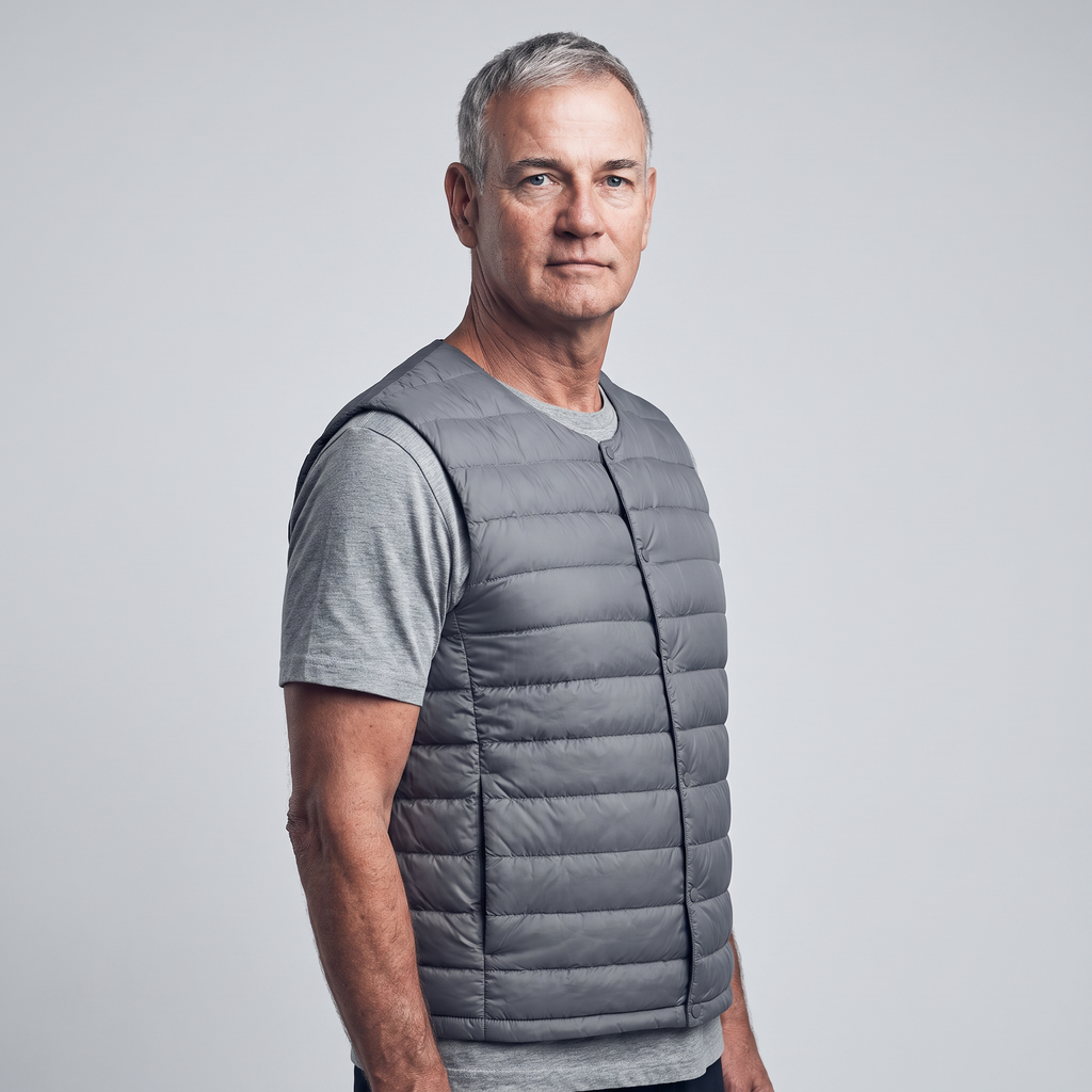 Herren Weste leicht – daunengefüllter Bodywarmer
