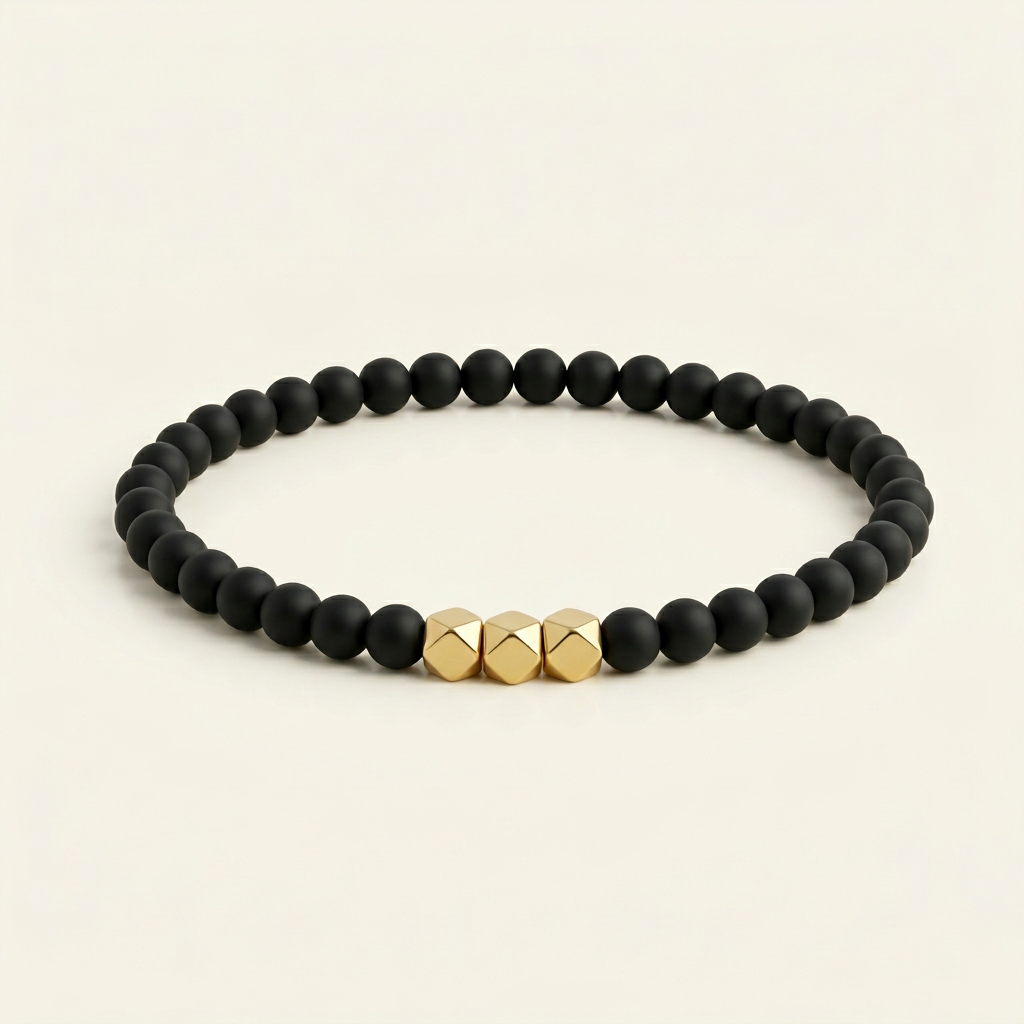 Obsidian Armband
