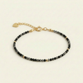 Obsidian Armband - Schneeflocken Obsidian