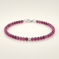 Rubin Armband - Perlen