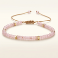 Rosenquarz Armband - Natur