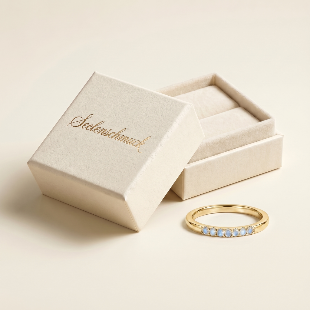 Mondstein Ring - Dezent