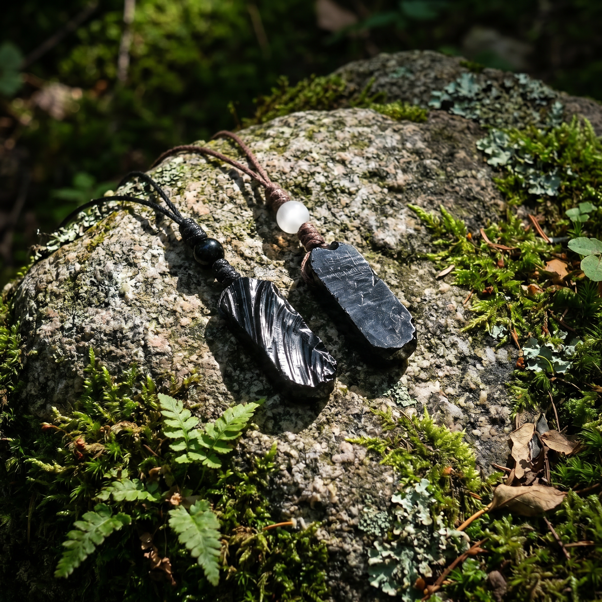 Obsidian Halskette - Naturkette