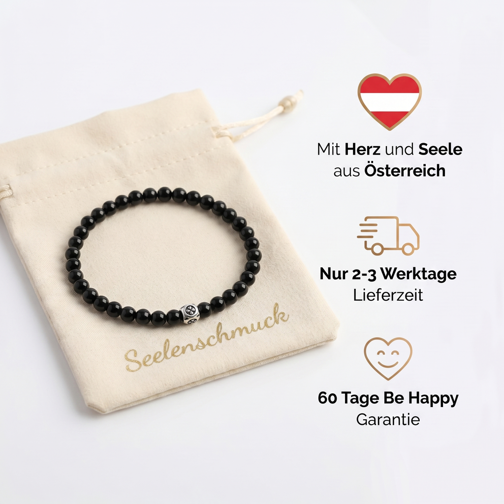 Obsidian Armband - Perlen