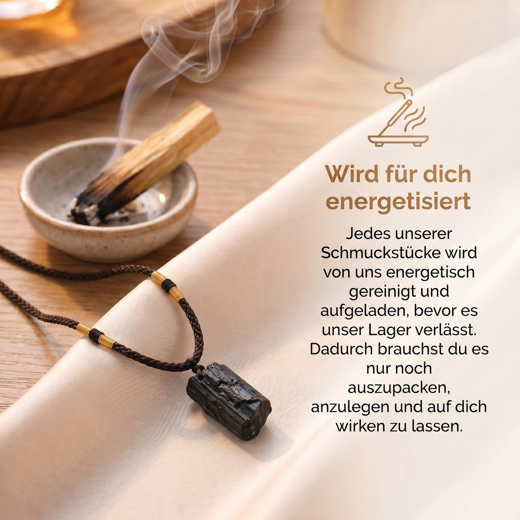 Turmalin Halskette - Natur